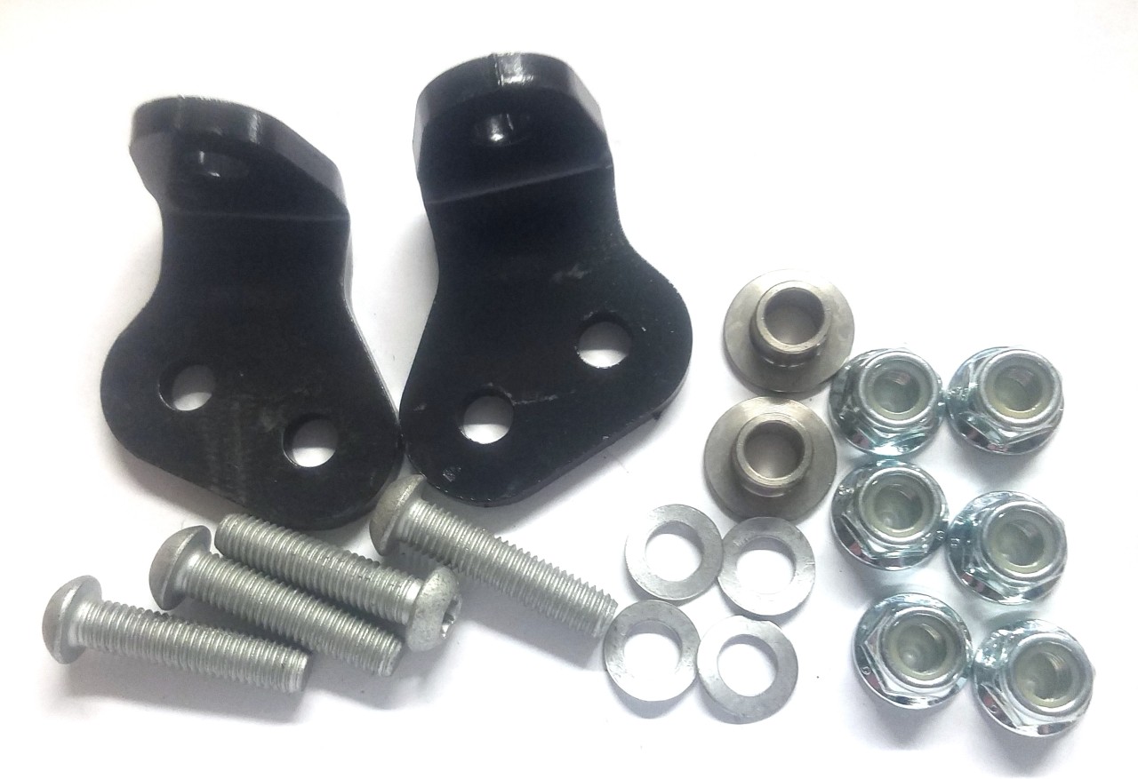 Montageset voor zijkofferdrager voor Moto Guzzi V7 850 Stone (21-) /Sport (25-)