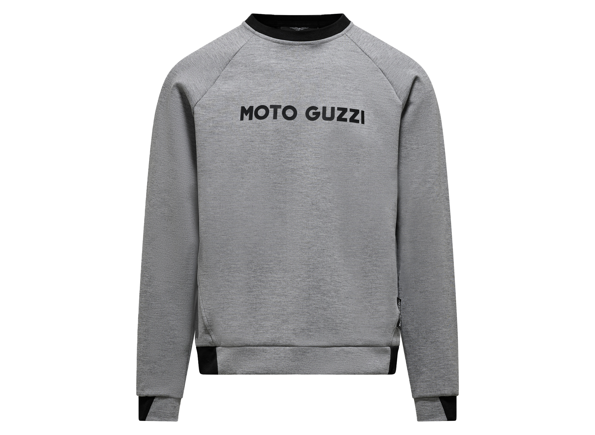 Heren sweatshirt "Moto Guzzi Essential" grijs