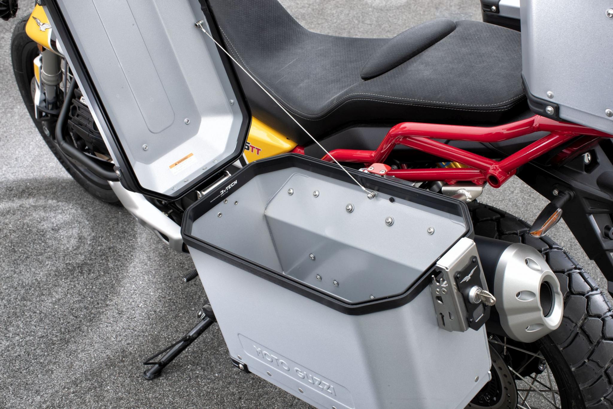 Originele aluminium kofferset Moto Guzzi V85 TT