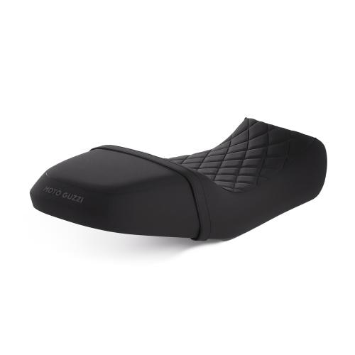 Zadel Stijl zwart voor Moto Guzzi V7 850 Stone /Special /Sport (25-)