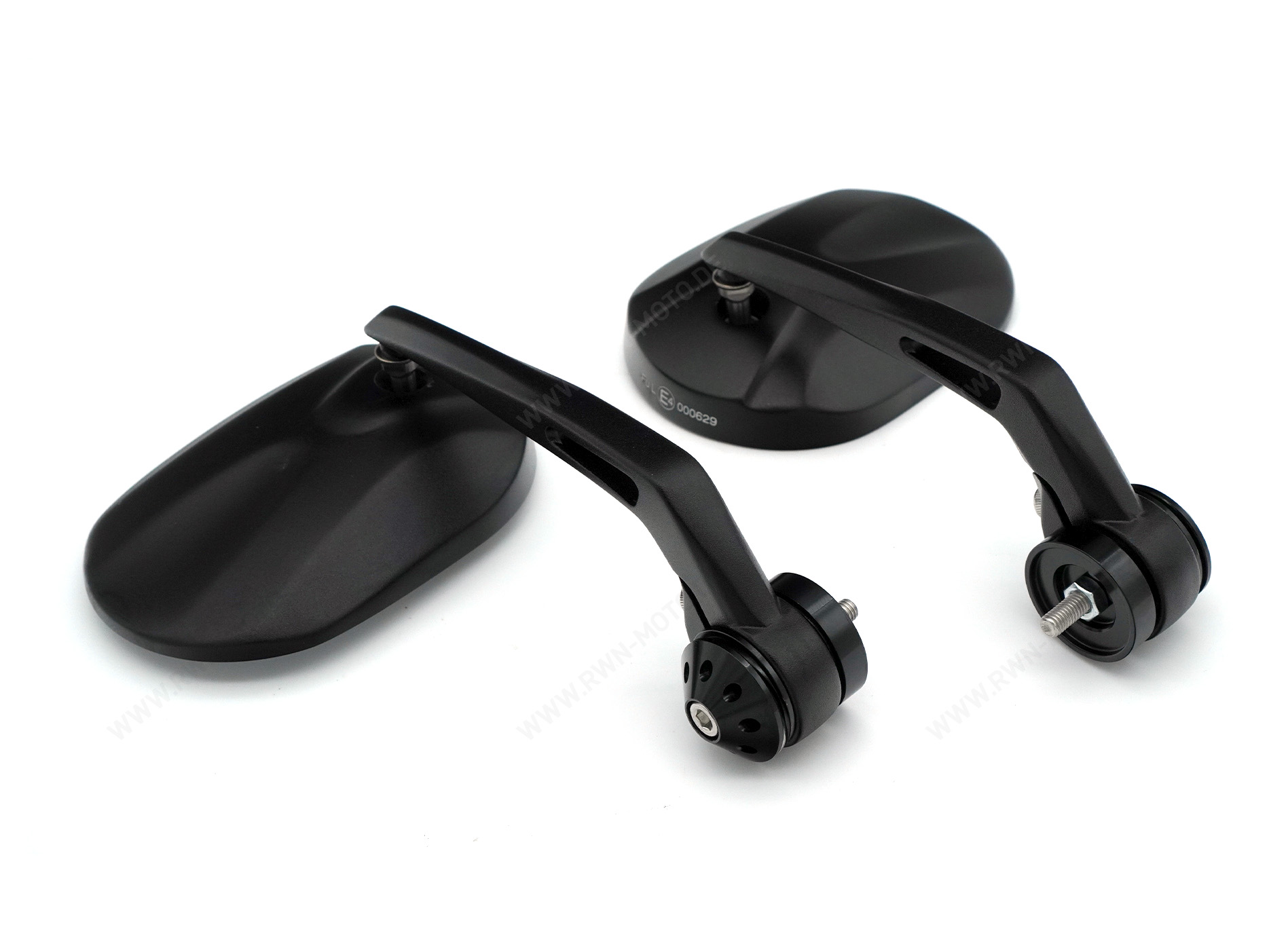 Stuurspiegel, zwart voor Moto Guzzi V7 850 2021-