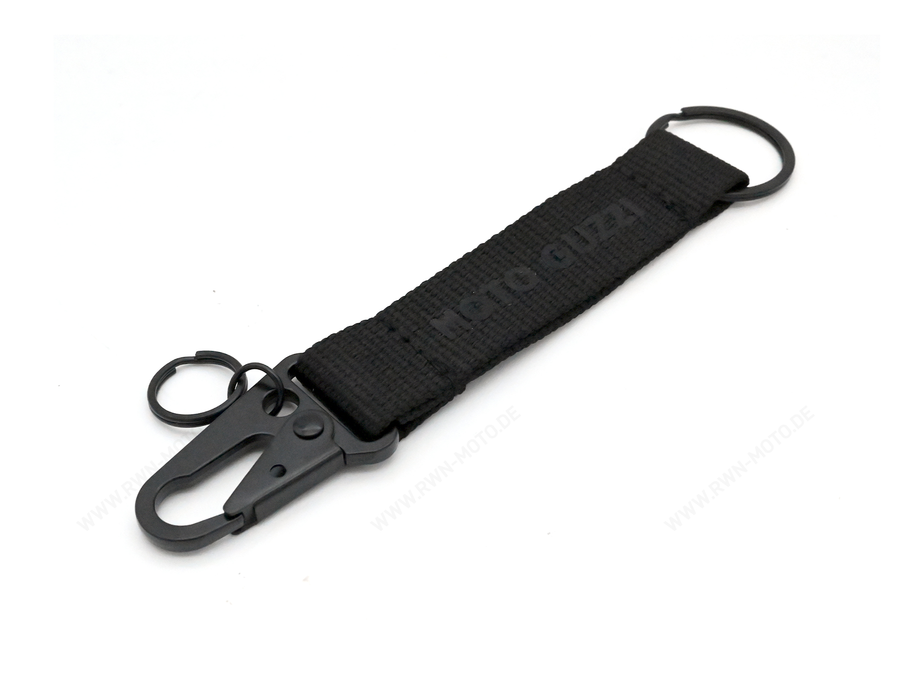 Moto Guzzi sleutelhanger zwart