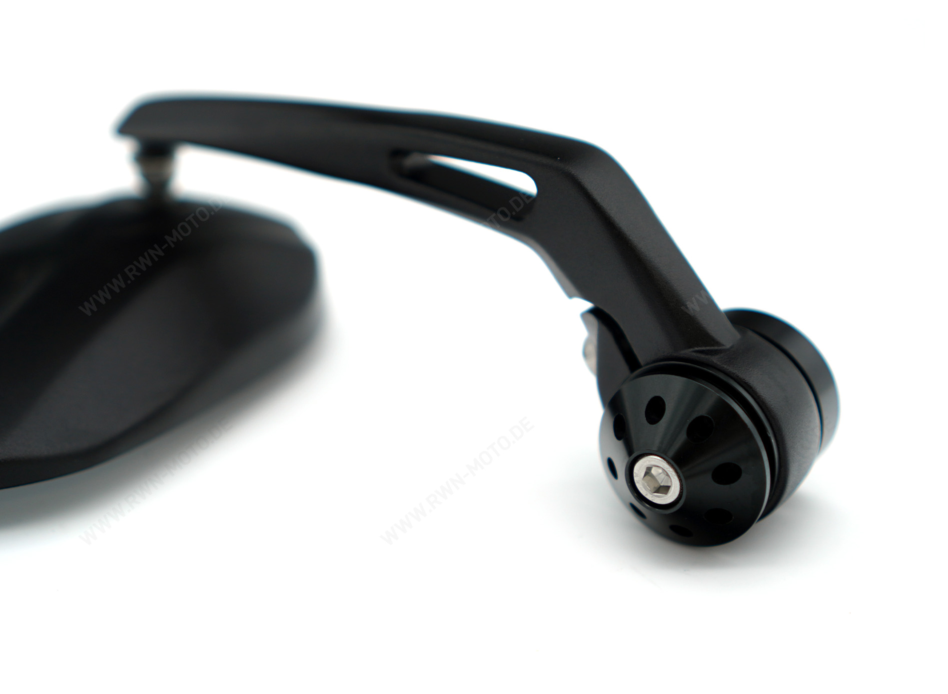 Stuurspiegel, zwart voor Moto Guzzi V7 850 2021-