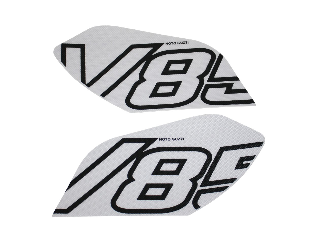 Zijtankbeschermers wit voor Moto Guzzi V85 TT (24-)