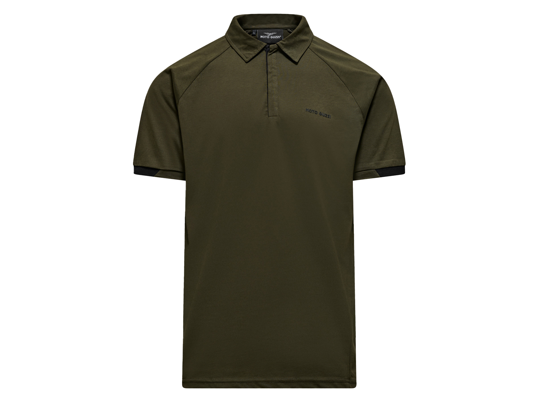 Herenpolo "Moto Guzzi Essential" groen