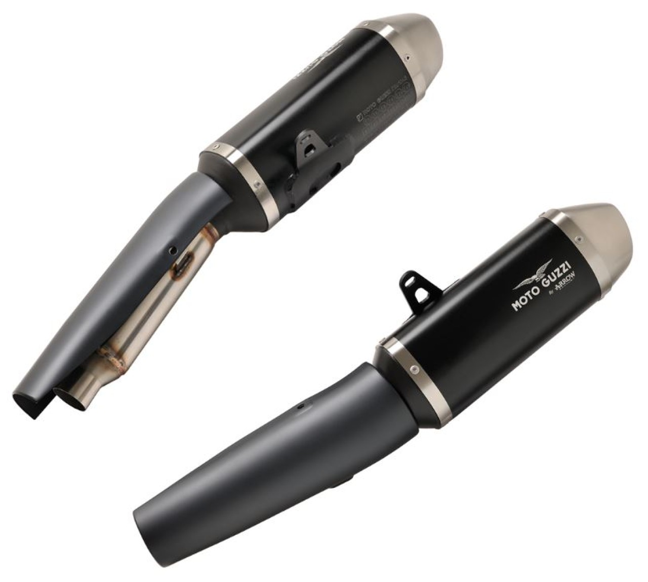 Uitlaat Slip-On van Arrow voor Moto Guzzi V7 850 2021-