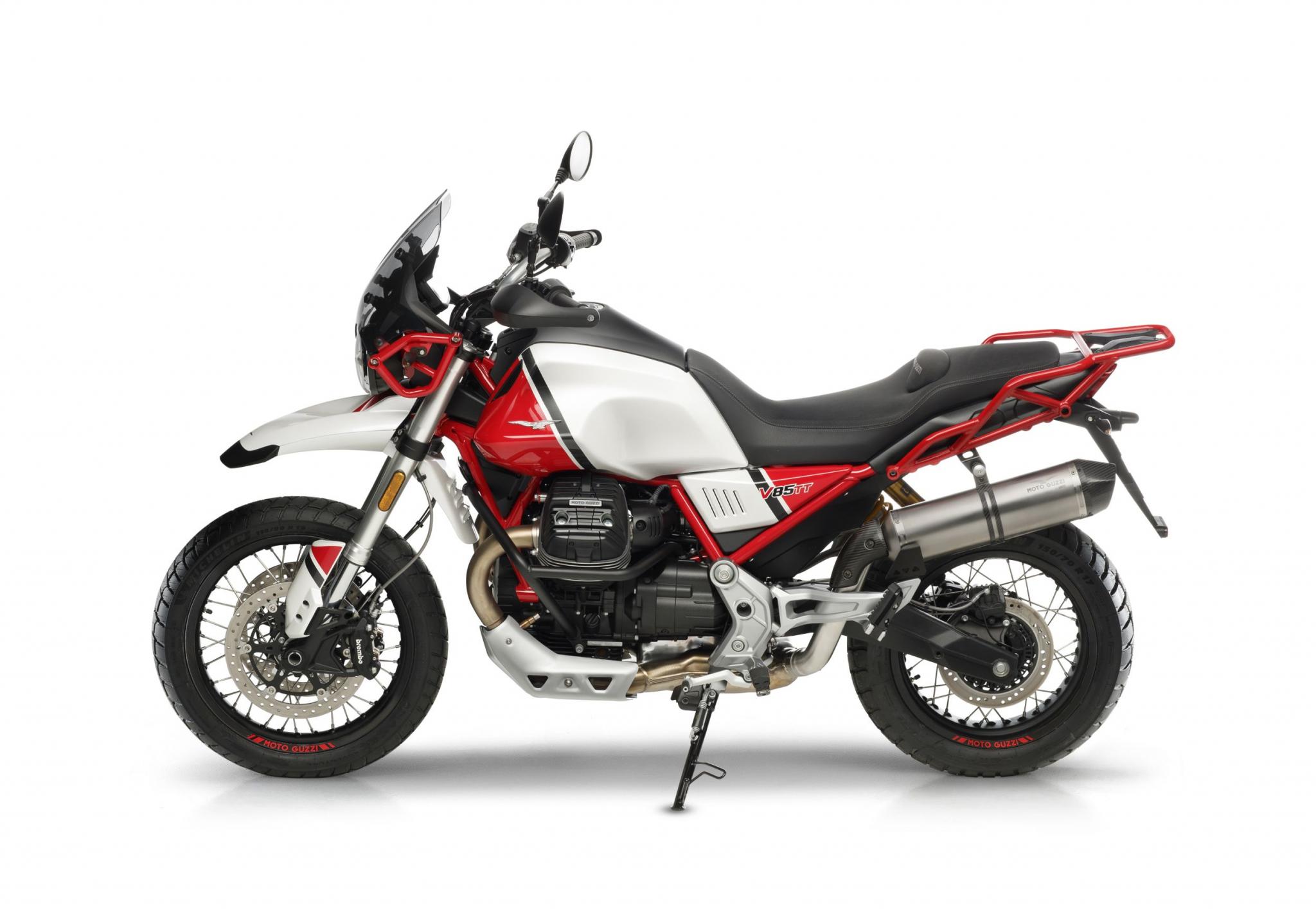 Geluiddemper Slip-On ARROW voor Moto Guzzi V85 TT - Euro 4