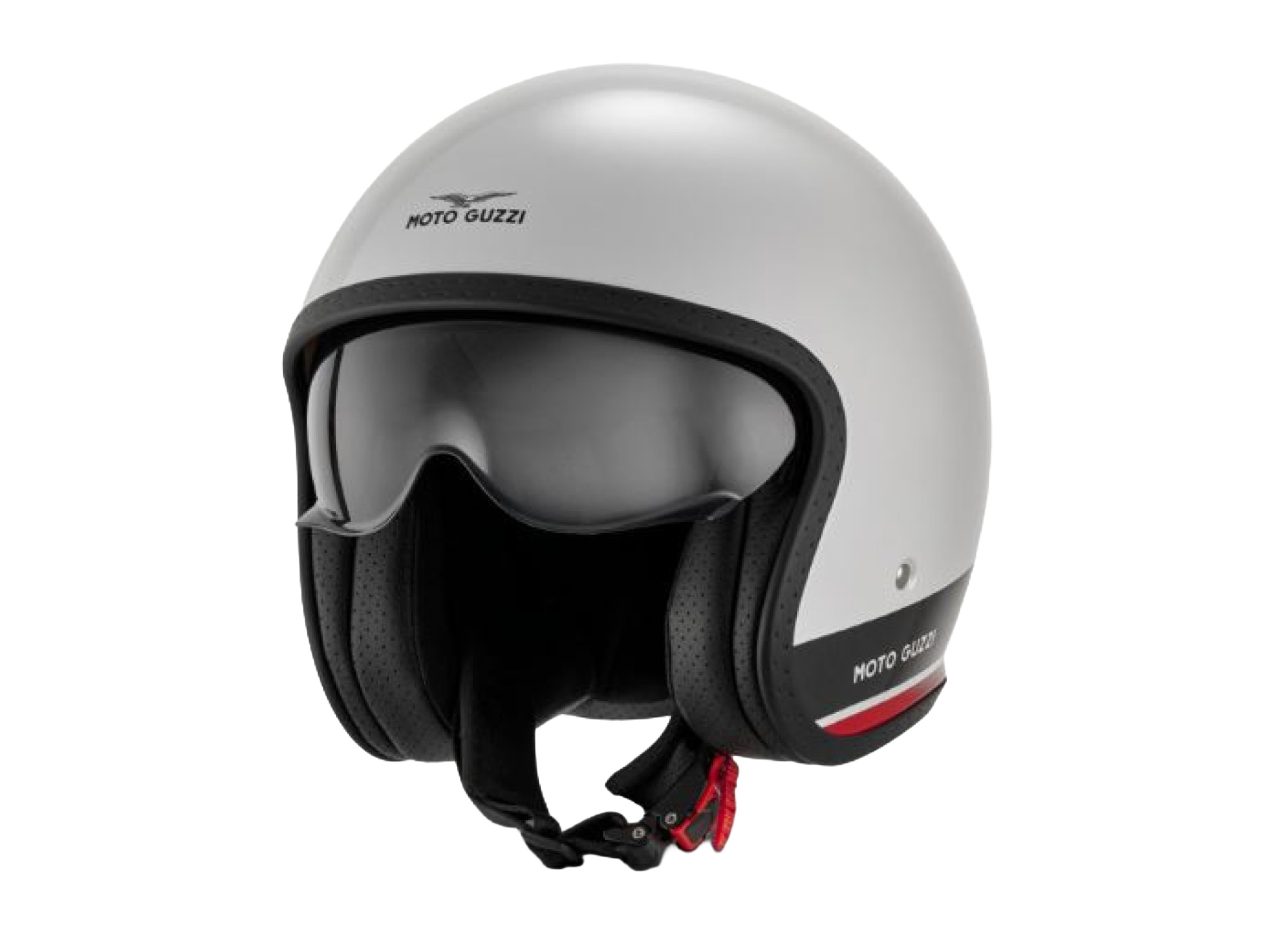 Moto Guzzi jethelm Contrail wit