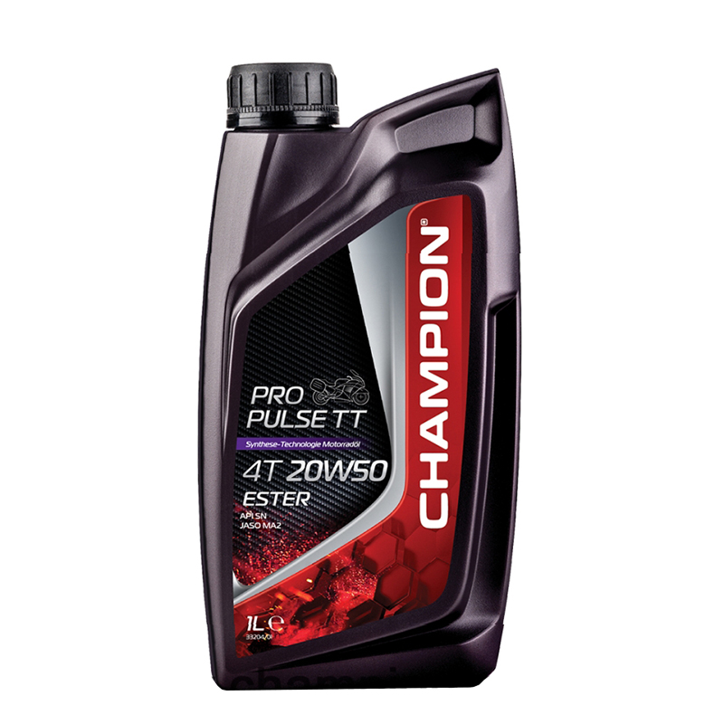 CHAMPION® Pro Pulse TT 4T 20W-50 Ester motorolie - 1 liter
