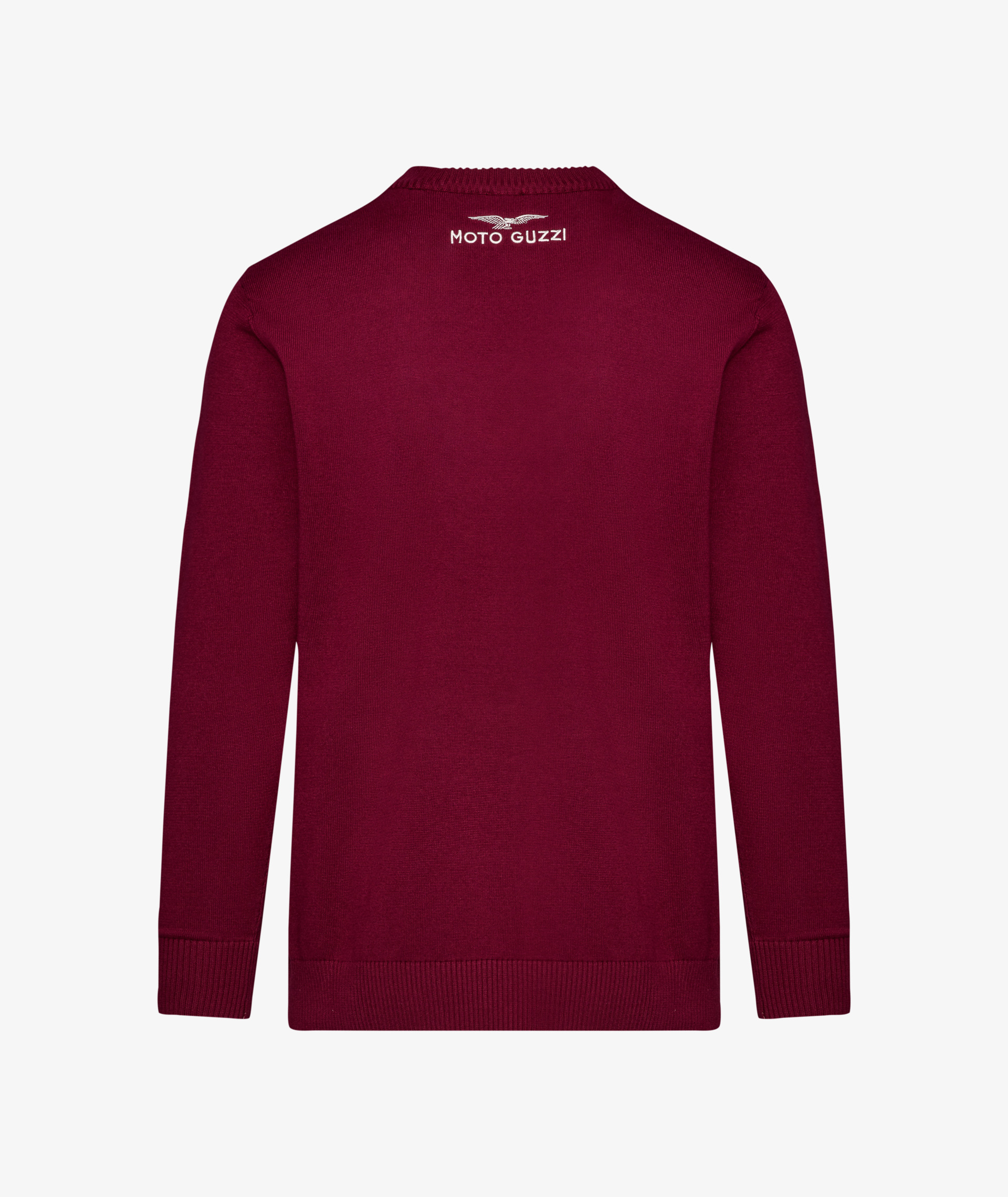 Moto Guzzi herentrui "Heritage" bordeaux rood