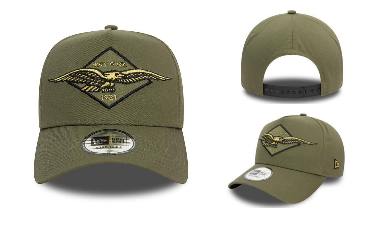 Moto Guzzi baseballcap New Era groen