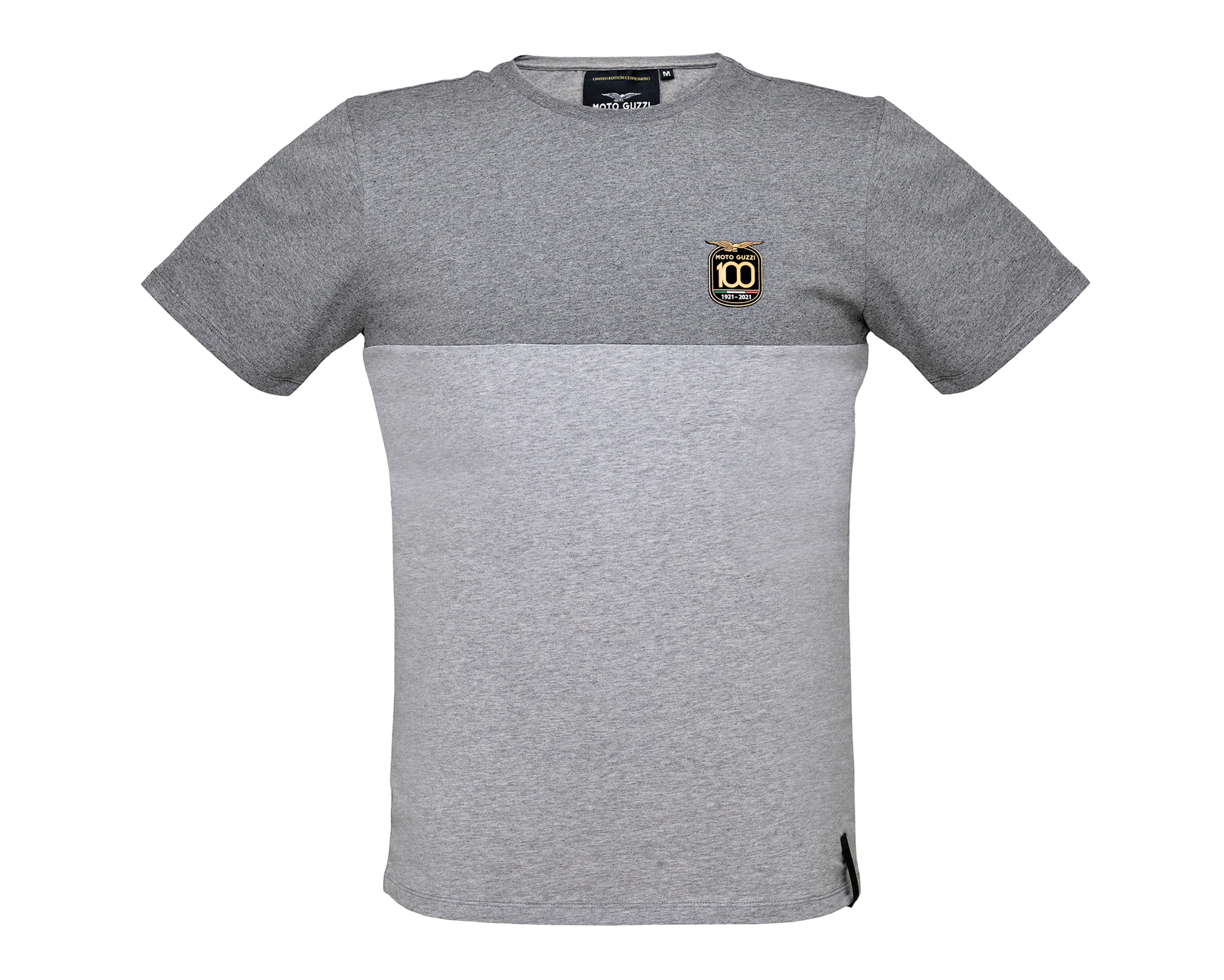 Moto Guzzi T-Shirt, Centenario 100 jaar: grijs