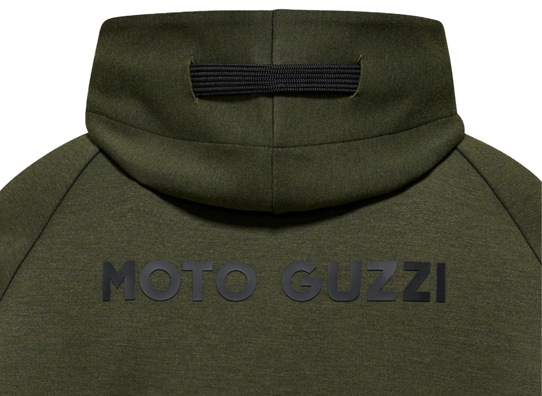 Uniseks hoodie "Moto Guzzi Essential" groen