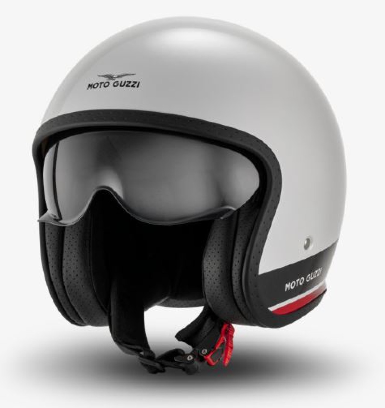 Moto Guzzi jethelm Contrail wit