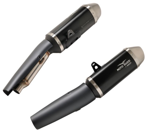 Uitlaat Slip-On van Arrow voor Moto Guzzi V7 850 2021-