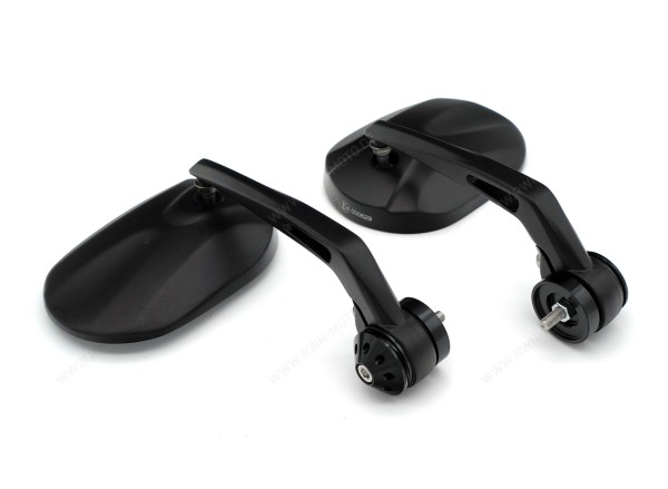 Bar end spiegel, zwart voor Moto Guzzi V7 850 2021-