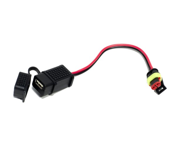USB-aansluiting voor Moto Guzzi V100 Mandello / Stelvio / Aprilia RS 457