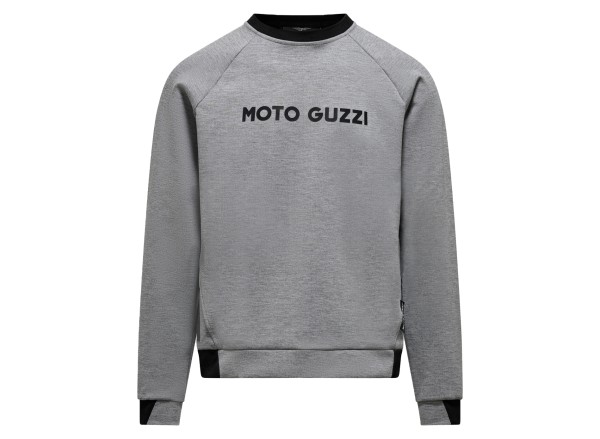 Heren sweatshirt "Moto Guzzi Essential" grijs