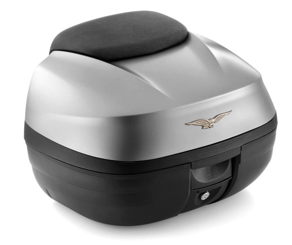Topkoffer 37 l (incl. zwart rugpand) voor Moto Guzzi V100 Mandello