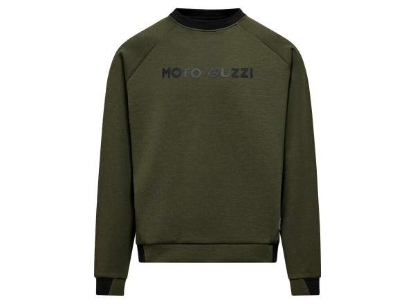 Heren sweatshirt "Moto Guzzi Essential" groen