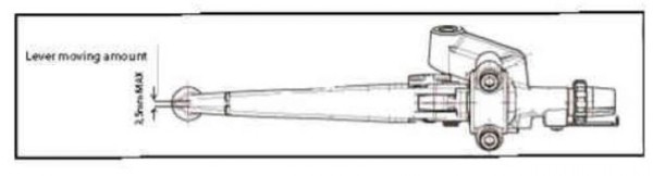 Originele koppelingshendel V85 TT 2020-2024