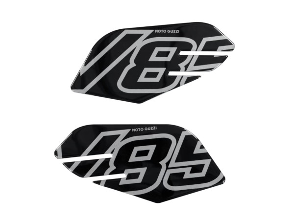 Zijtankbeschermers zwart voor Moto Guzzi V85 TT (24-)